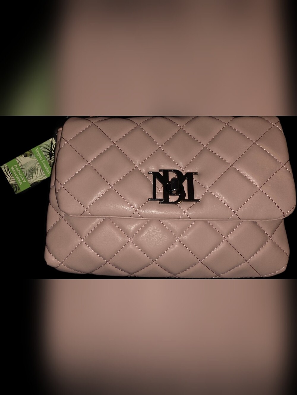 Badgley Mischka Quilted Shoulder Bag